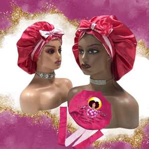 Positive Thoughts Hair Bonnets