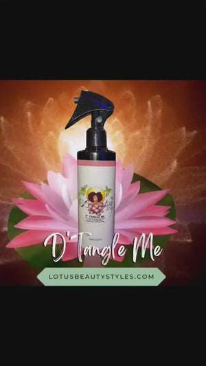 D'Tangle Me leave-in conditioner and detangling spray